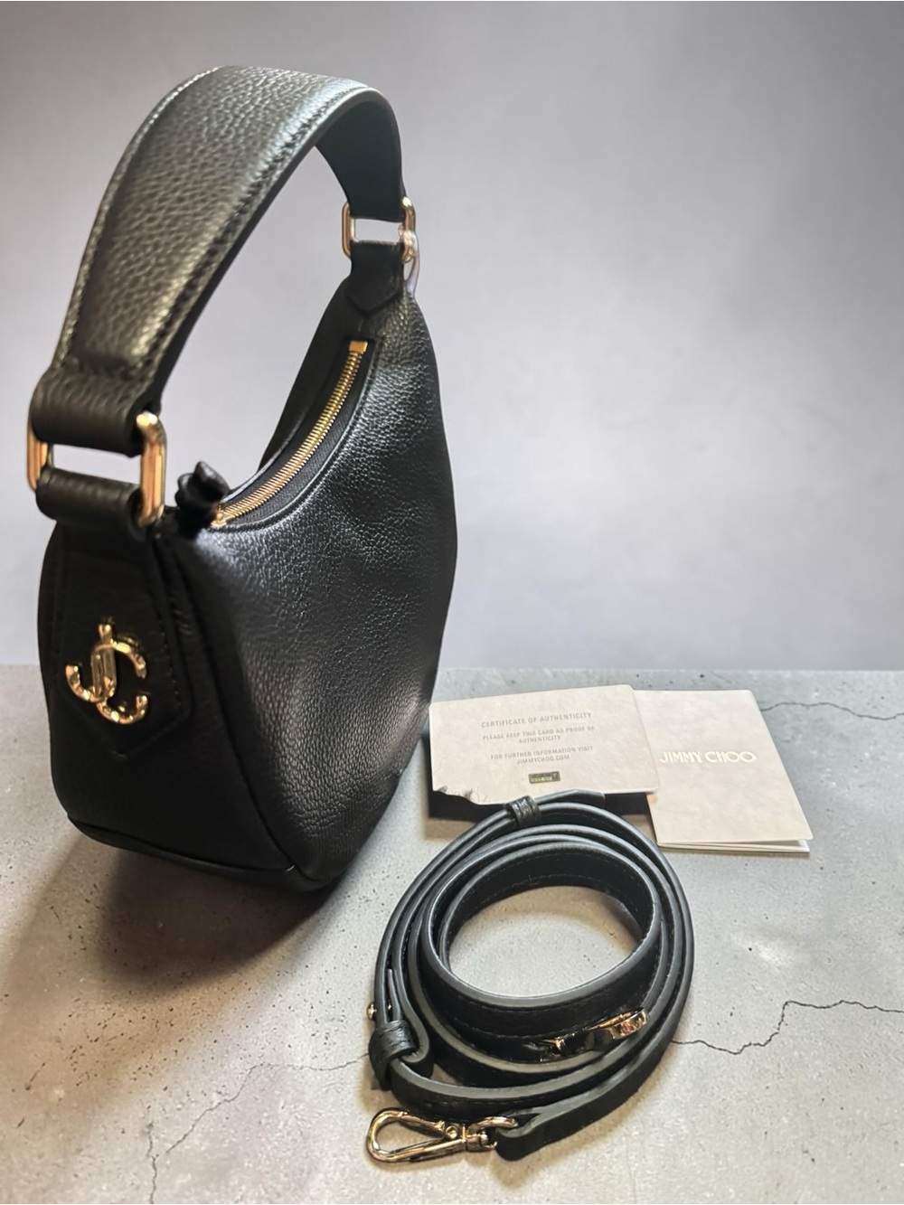 Jimmy Choo Bar Hobo Bag NWT - Picture 6 of 15